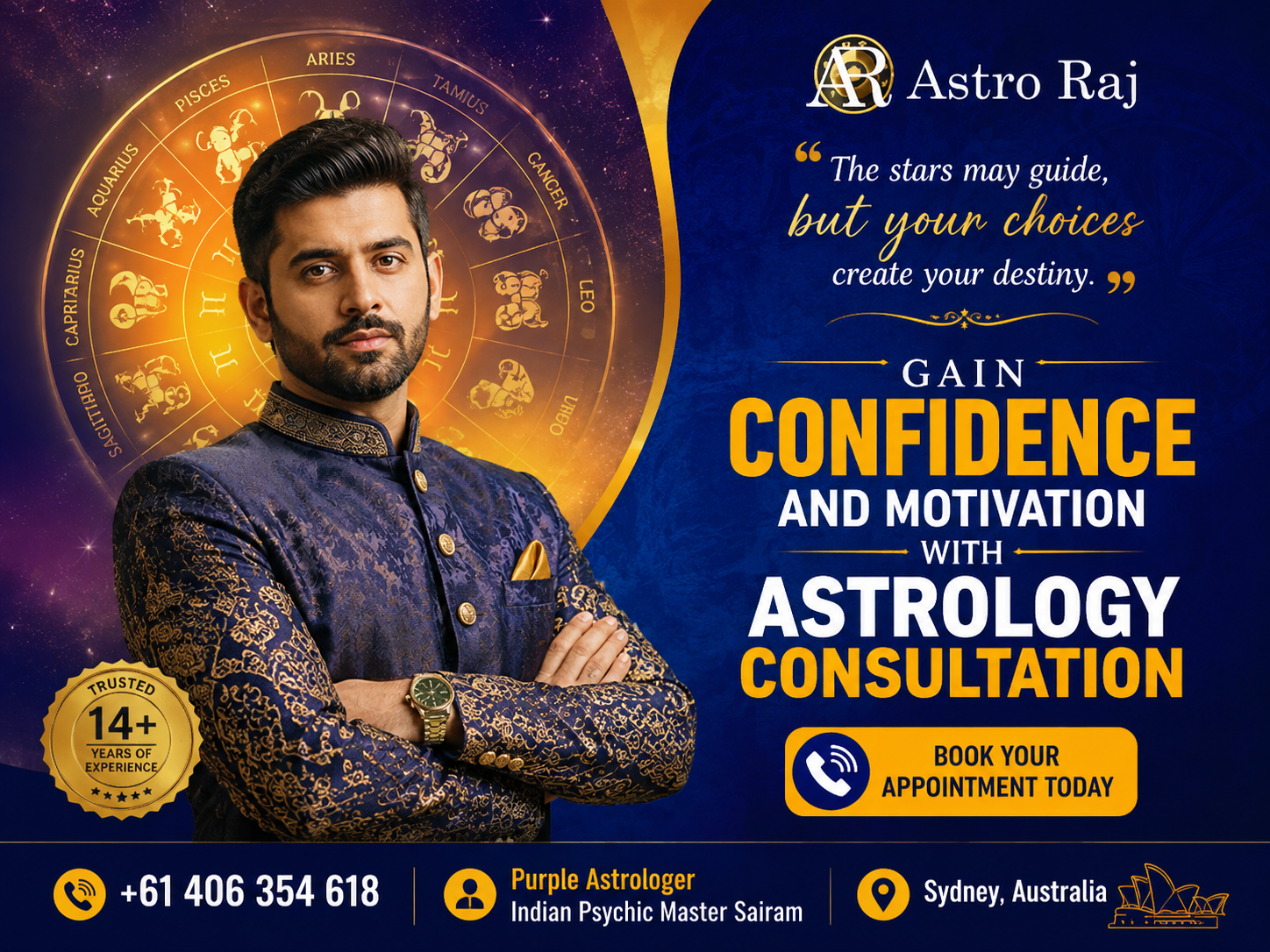 Indian Psychic Master Sairam Sydney